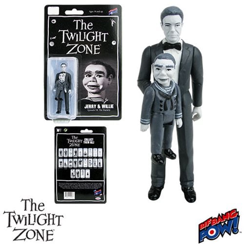 The Twilight Zone The Dummy Jerry and Willie 3 3/4-Inch Figure Series 4