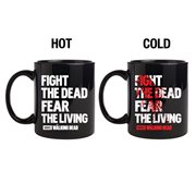 The Walking Dead Fight The Dead Heat Change Coffee Mug
