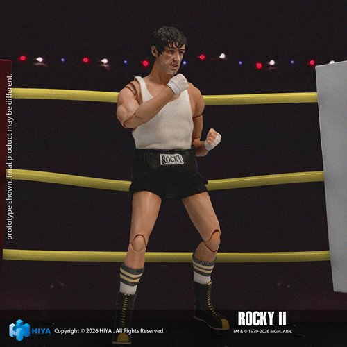 Rocky II Rocky Balboa Boxer Version Super Ultimate Series 1:12 Scale Action Figure