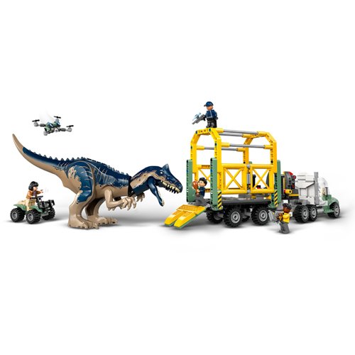 LEGO 76966 Jurassic World Dinosaur Missions: Allosaurus Transport Truck