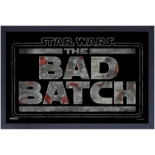 Star Wars: The Bad Batch Logo Framed Art Print
