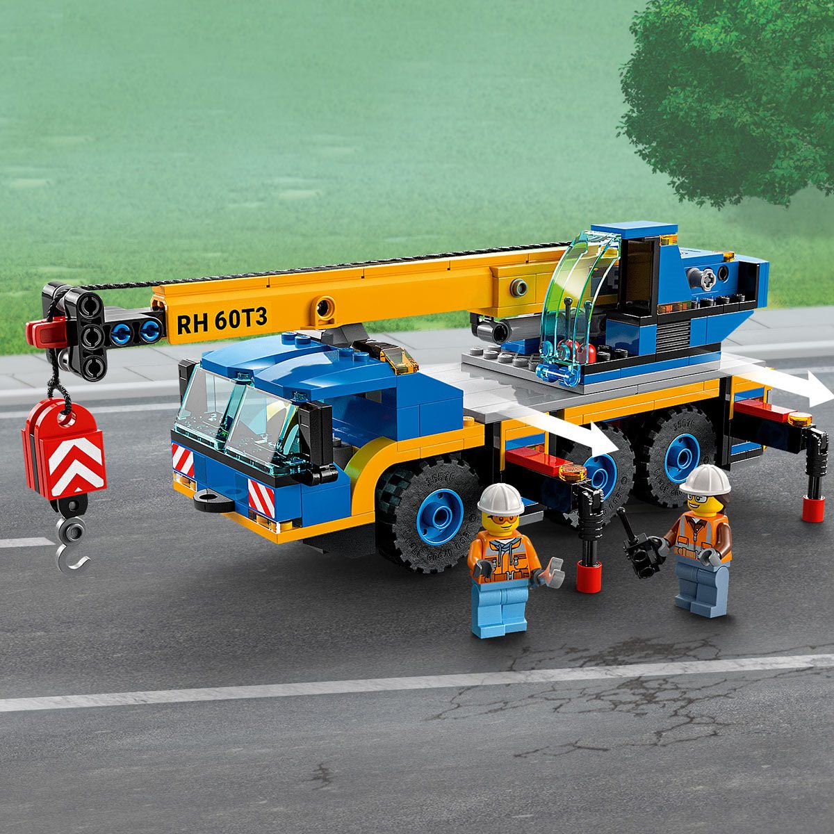 Adskille Række ud skive LEGO 60324 City Mobile Crane - Entertainment Earth
