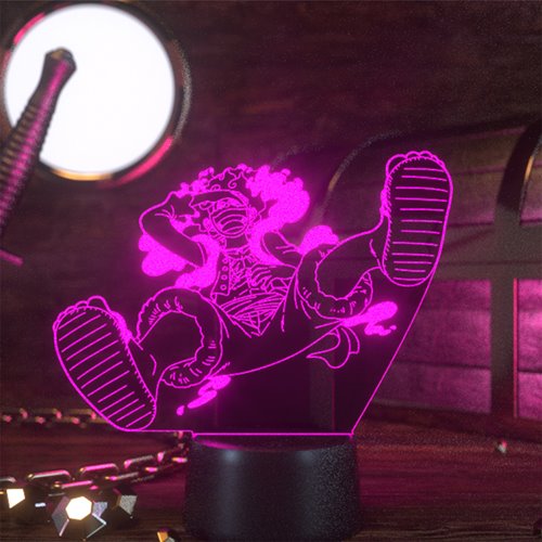 One Piece Luffy Gear 5 Laugh Otaku Lamp