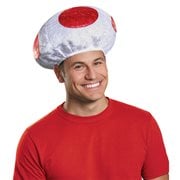 Super Mario Bros. Red Mushroom Adult Roleplay Hat
