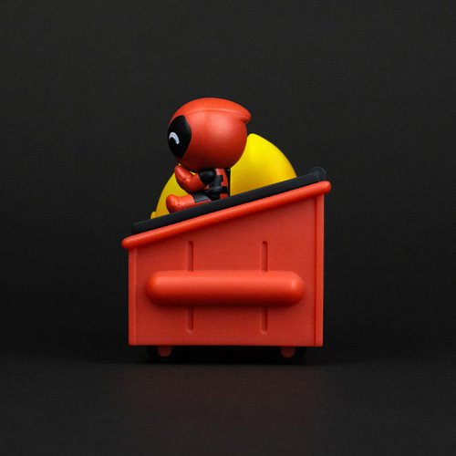 Deadpool Dumpster Fire Vinyl Figure - Entertainment Earth