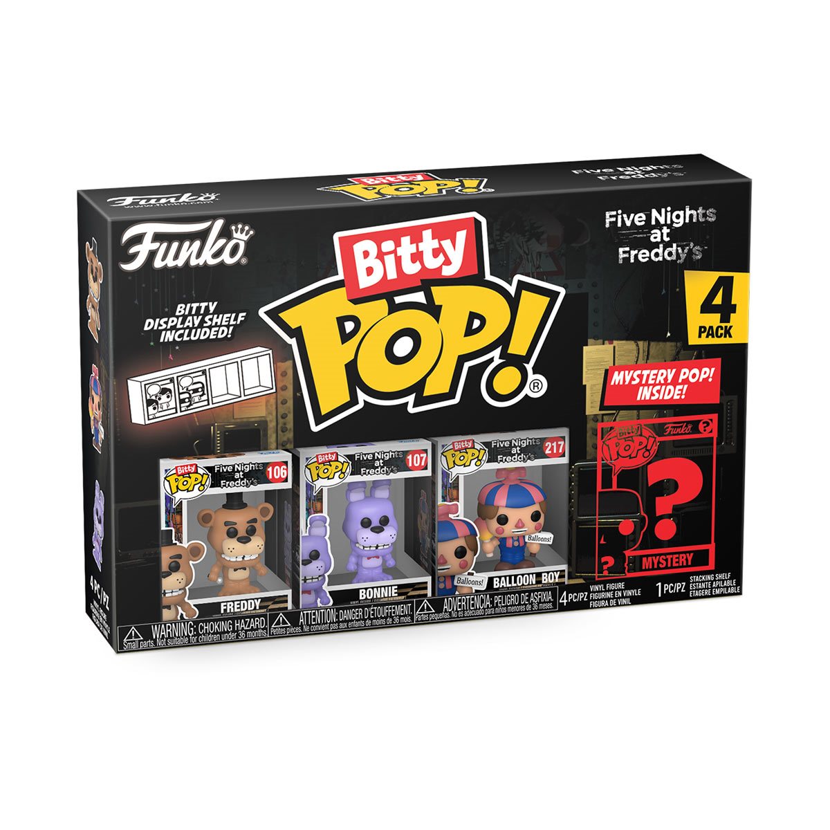 Funko Plush Assortment: Five Nights at Freddy's – Receive One Plush Per  Purchase, Style Will Vary 