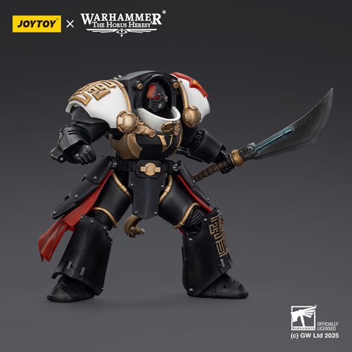 Joy Toy Warhammer The Horus Heresy White Scars Ebon Keshig Terminator 1 with Power Glaive 1:18 Scale