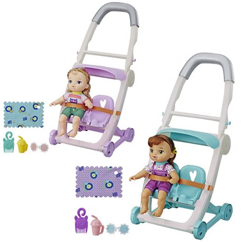 baby alive doll with stroller