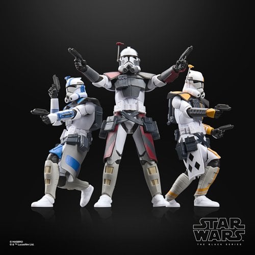 Star Wars The Black Series ARC Trooper Battle Pack Havoc, Colt, Blitz 6-Inch Action Figure