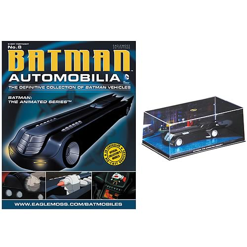 Batman Animated Series Batmobile and Collector Magazine