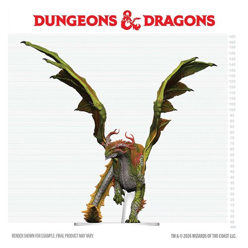 Dungeons & Dragons Nolzur's Marvelous Miniatures Adult Spirit Dragon Boxed Miniature Mini-Figure