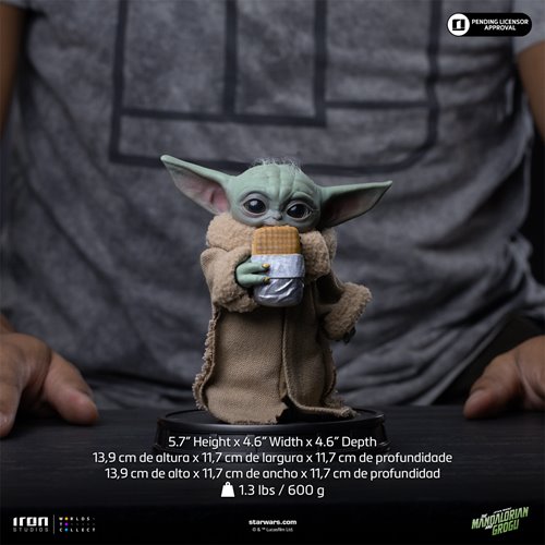 The Mandalorian and Grogu Movie Grogu Food Cart Snack Limited Edition 1:4 Scale Statue