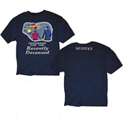 Beetlejuice Handbook for the Recently Deceased Navy T-Shirt