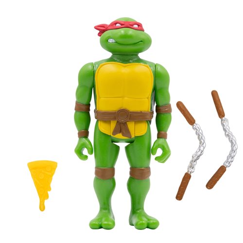 Teenage Mutant Ninja Turtles Michelangelo Mirage Variant 3 3/4-Inch ReAction Figure - Previews Exclu