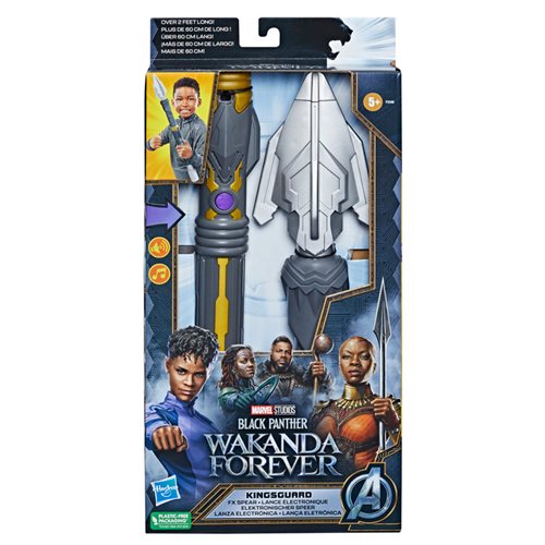 Black Panther Wakanda Forever Kingsguard FX Spear Electronic Toy