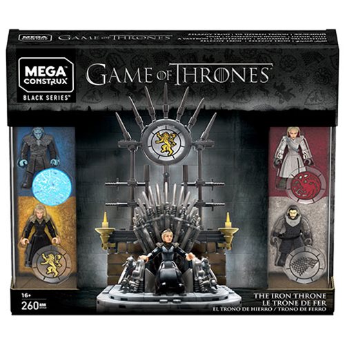 DROGON IRON THRONE BATTLE WALL Details about   Lot of 3 Mega Construx Game of Thrones Sets