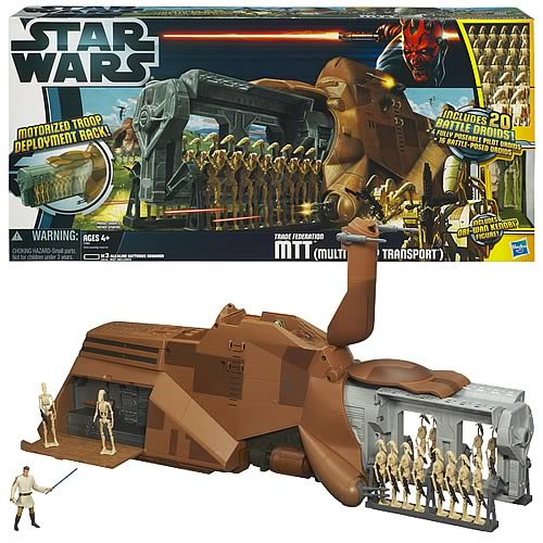 Star Wars MTT Droid Carrier Vehicle with 20 Battle Droids