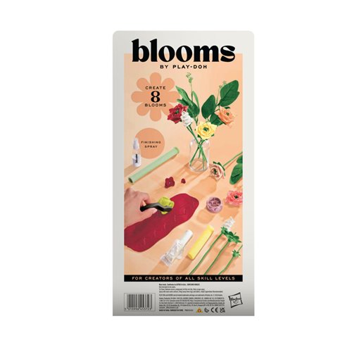 Blooms by Play-Doh Rosy Petite Flower Bouquet Making Kit