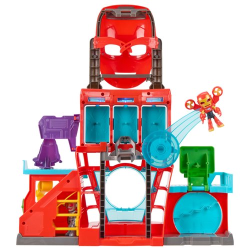 Iron Man and his Awesome Friends Electronic Iron Quarters Playset