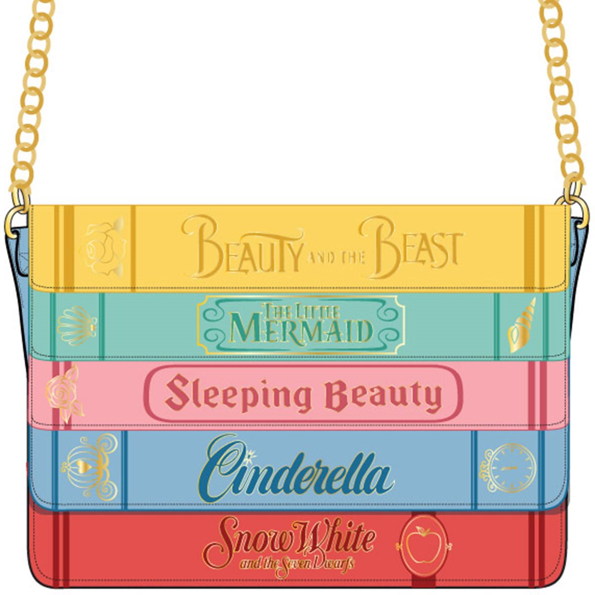 Loungefly Disney Sleeping Beauty Princess Film Scenes Crossbody Bag