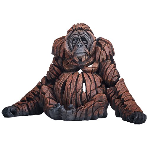Edge Sculpture Adult Orangutan Figure by Matt Buckley Statue