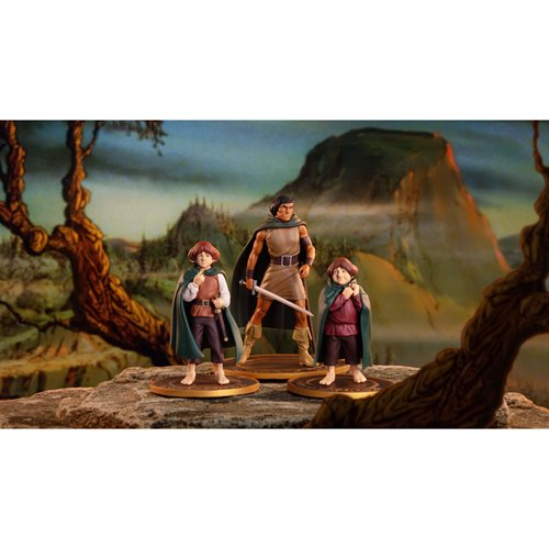 The Lord of the Rings Animated Film PVC Figures Set of 3