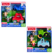 FP Little People Helpers Figure and Vehicle Set Case of 4