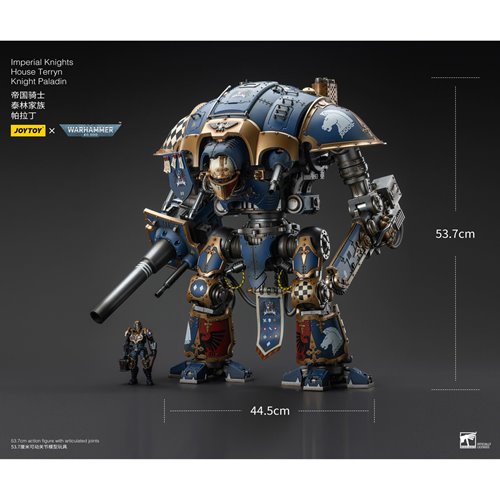Joy Toy Warhammer 40,000 Imperial Knights House Terryn Knight Paladin 1:18 Scale Action Figure