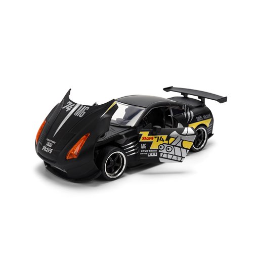 Hollywood Rides Mechagodzilla 2009 Nissan GT-R R35 Ben Sopra 1:24 Scale Die-Cast Metal Vehicle