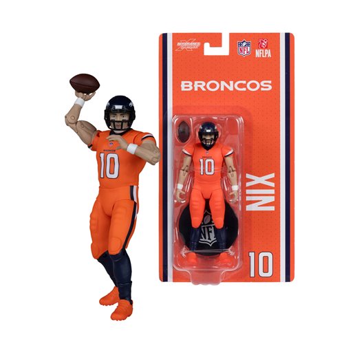 NFL McFarlane's SportsPicks Wave 2 Denver Broncos Bo Nix 6-Inch Action Figure
