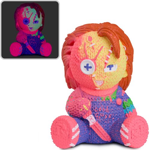 Child's Play 2 Chucky #391 Black Light Handmade by Robots Vinyl Figure