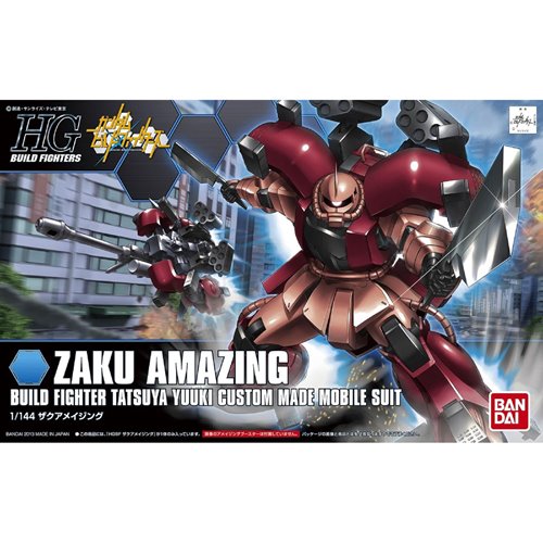 Gundam Build Fighters Zaku Amazing High Grade 1:144 Scale Model Kit