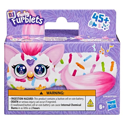 Furby DJ Furblets Mini Electronic Plush Toy Wave 1 Revision 1 Case of 12