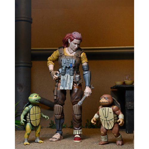 Teenage Mutant Ninja Turtles The Last Ronin The Lost Years Grammy April with Baby Yi & Moja 7-Inch S