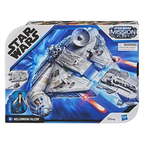 Star Wars Mission Fleet Han Solo Millennium Falcon Vehicle