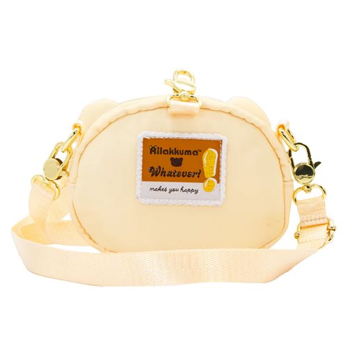 Rilakkuma Kirolakkuma Padded Nylon Crossbody Bag with Strap
