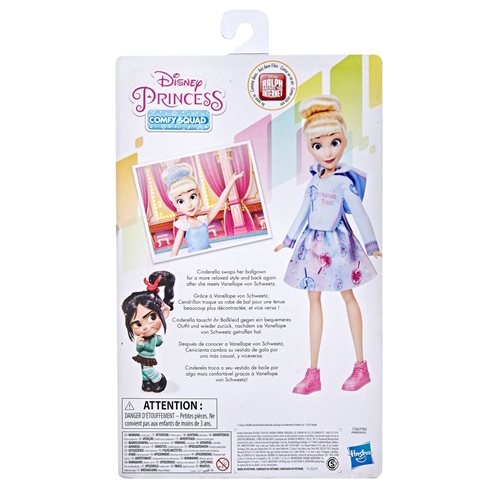 Disney Princess Comfy Squad Cinderella Doll, Not Mint