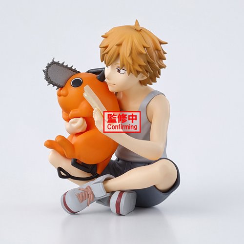 Chainsaw Man Denji and Pochita Vol. 3 Break Time Collection Statue