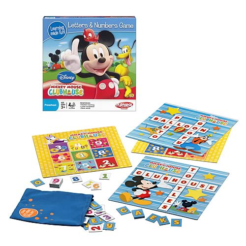 Mickey Mouse Clubhouse Letters and Numbers Game, Not Mint