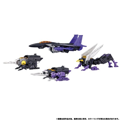 Transformers Dramatic Capture Series DCS-6 Decepticons Part 2 Sktywarp and Insecticons Set