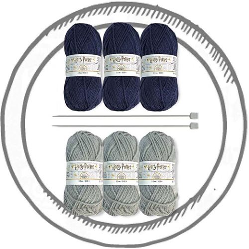 Harry Potter Ravenclaw Reversible Backpack Knitting Kit