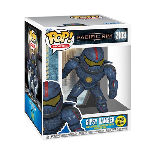 Pacific Rim Gipsy Danger Glow-in-the-Dark Super 6-Inch Funko Pop! Vinyl Figure