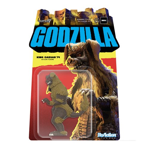 Godzilla 1974 King Caesar 3 3/4-Inch ReAction Figure