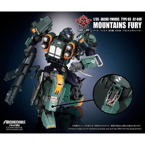 Archecore ARCHE-YMIRUS Type-03 AY-04R Mountains Fury 1:35 Scale Action Figure