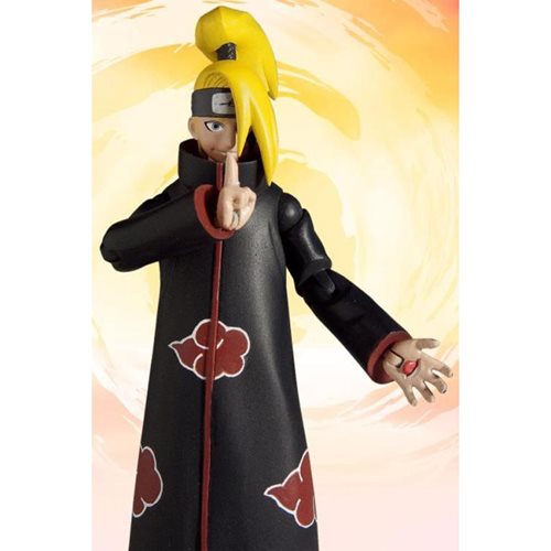 Naruto: Shippuden Deidara 4-Inch Poseable Figure, Not Mint