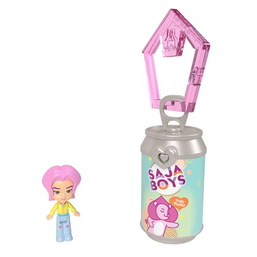 KPop Demon Hunters Polly Pocket Saja Boys Playset 5-Pack