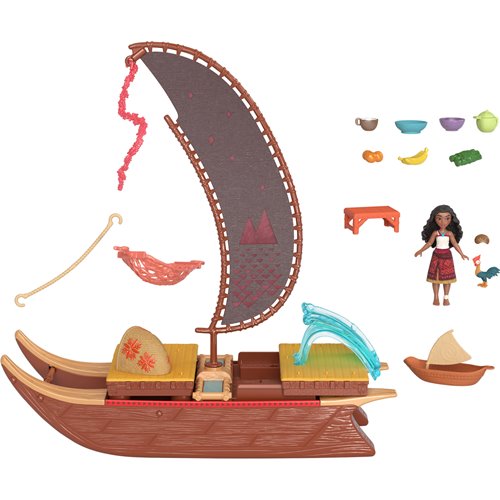 Moana 2 Moana's Adventure Canoe Playset