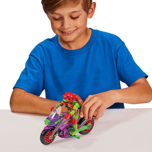 Tales of the Teenage Mutant Ninja Turtles Vehicle with Figure Case of 4