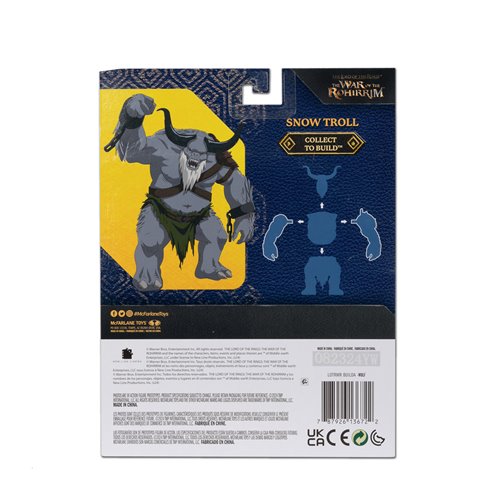 The Lord of the Rings: The War of the Rohirrim Build-A Wave 1 Wulf 4-Inch Scale Action Figure