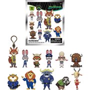 Zootopia 10th Anniversary Series 73 3D Foam Bag Clip Random 6-Pack